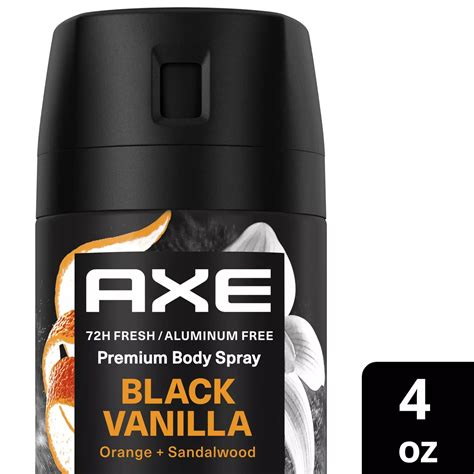 axe black vanilla antiperspirant.